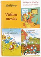 Walt Disney: Vidám mesék. (Ámókus és Bémókus az otthonáért harcol. - Terülj, terülj asztalkám! - Kacsanagyi segítőtársai.) Bp., é.n., Egmont-Pannónia. Kiadói kartonált papírkötés.