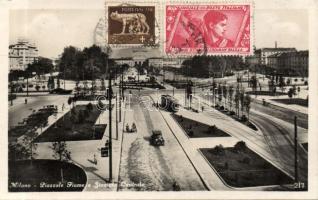 Milan with railway station