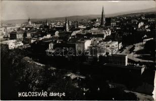 1940 Kolozsvár, Cluj; photo + "1940 Kolozsvár visszatért" So. Stpl (fl)