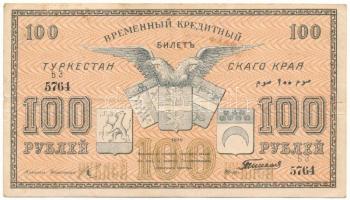 Orosz Birodalom / Orosz Polgárháború / Orosz Szocialista Szövetségi Szovjet Köztársaság / Türkesztán...