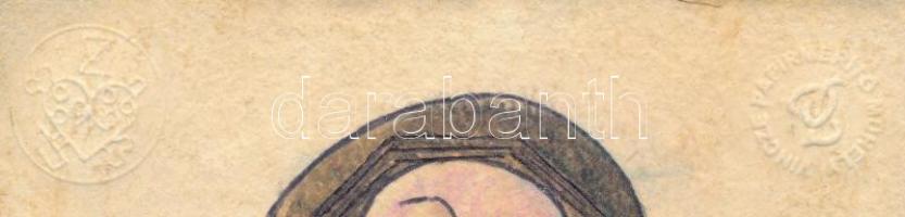 ef.Zámbó (efZámbó) István (1950-): Dali cseresznyével. Computer print, merített papír, jelzett, szám...