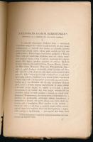 Vámbéri Ármin: A hunnok és avarok nemzetisége. Értekezések a Nyelv- és Széptudományok Köréből. IX. k...