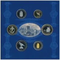 2009. 5Ft-200Ft (6xklf) "Lánchíd" forgalmi sor szettben T:PP kopottas külső védőtok