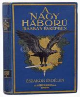 A Nagy Háború írásban és képben. Első rész: Északon és délen. II. köt. Szerk.: Landor Tivadar. Bevezetéssel ellátta: báró Hazai Samu. Bp., 1916, Athenaeum. Rendkívül gazdag szövegközi és egészoldalas képanyaggal illusztrálva. Kiadói aranyozott, illusztrált egészvászon-kötés, kissé sérült gerinccel, helyenként kissé sérült lapszélekkel, néhány kijáró lappal.