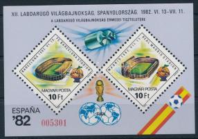 1982 Labdarúgó VB ajándék blokk (30.000)