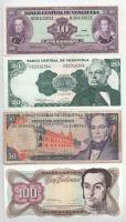 Venezuela 1992. 10B + 20B + 50B + 100B T:AU-F Venezuela 1992. 10 Bolivares + 20 Bolivares + 50 Bolivares + 100 Bolivares C:AU-F