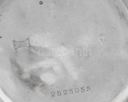 Polgár Kálmán fiai ezüst (Ag) zsebóra. Jelzett, működik, kis horpadások a tokon d: 50 mm