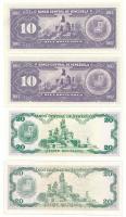 Venezuela 1990. 10B (2x) + 1989-1992. 20B (2xklf) T:AU, közte egy F
Venezuela 1990. 10 Bolivares (2...