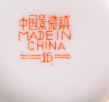 2 darab kínai szakés csésze alátéttel