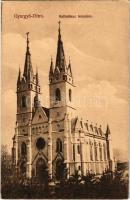 1914 Ditró, Gyergyóditró, Ditrau; Római katolikus templom. Keresztes István kiadása / Catholic church (EK)