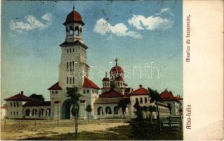 1925 Gyulafehérvár, Karlsburg, Alba Iulia; Biserica de incoronare / Koronázási templom / church (EB)