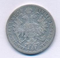 Ausztria 1874. 1Fl Ag "Ferenc József" T:VF,F Austria 1874. 1 Florin Ag "Franz Joseph&...