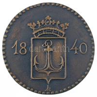 2006. "Újpestért Díj" kétoldalas bronz emlékplakett, névre szóló gravírozással (97mm) dísz...