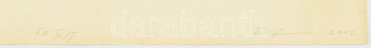 Duliskovich Bazil (1969-), kétoldalas mű: Játék, 2006. Szitanyomat, papír, jelzett, művészpéldány EA...