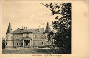 1924 Felsőelefánt, Szent János Elefánt, Nyitra Szent-János, Oberelefant, Horné Lefantovce; Jezerniczky kastély. Huszár István kiadása / castle (EK)