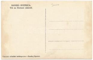 Besztercebánya, Banská Bystrica; Trh na Hornom námestí / Piac / market