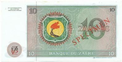 Zaire 1979. 10Z "A 0000000 A", "MINTA" felülbélyegzéssel T:AU-XF
Zaire 1979. 10...