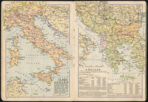 A GKI zsebatlasza, tervezte és kiadja: Geodéziai és Kartográfiai Intézet, borító foltos, 32p