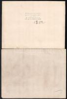 cca 1930 Társasági vacsora, Pobuda Alfréd (1876 - 1942) budapesti fotóriporter hagyatékából pecsétte...