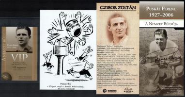 Aranycsapattal és Puskás Ferenccel kapcsolatos nyomtatványok, másolatok