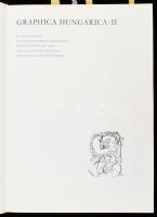 Graphica Hungarica II. Mai magyar grafika. Szerk.: Szántó Tibor. Bp.,én.,Európa. Magyar, francia, an...