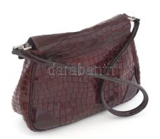 Bőr női táska, 30x22 cm