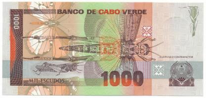 Zöld-foki Köztársaság 1989. 1000E T:AU
Cape Verde 1989. 1000 Escudos C:AU
Krause P#60