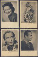 34 db német színészlap kb. 1940-es kiadások