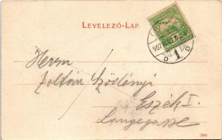 1907 Orsova, Széchenyi út / Széchenyi-Strasse / road (EK)