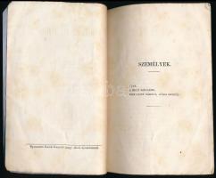 Február hatodika. Előjáték. Írta: a Kisfaludy-Társaságnak egy régi tagja. Pest, 1862, Emich Gusztáv....