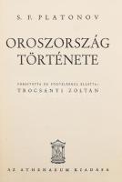 S. F. Platonov: Oroszország története. Bp., Athenaeum. Kiadói egészvászon kötés, kopottas állapotban.