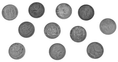 1947. 5Ft Ag "Kossuth" (11x) T:VF,F patina, egyiken foglalatnyom
Adamo F8.1