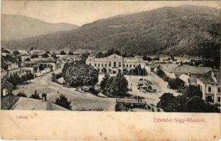 1906 Nagyrőce, Nagy-Rőcze, Gross-Rauschenbach, Velká Revúca; Étterem. Lévai Izsó kiadása / restaurant (EK)