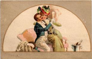 Érsekújvár, Nové Zámky; Saád István Szent Rókus gyógyszertára reklám: Hóvirág-crém, szappan és púder...