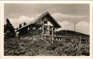 1948 Dragobrát, Drahobrat; Magyar Turista Egyesület Rahói Osztály menedékháza (1450 m). Fábián Dénes felvétele / mountain tourist rest house