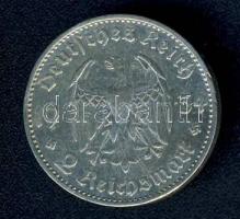 Német 3. Birodalom 1934A 2M Ag "Garnisonkirche" dátummal T:3 k. kis ph