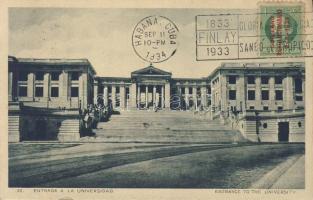 Havana university entrance