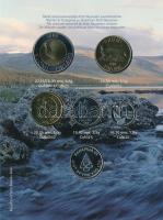 Finnország 1998. 10p - 10M (5xklf) forgalmi sor + "Finn verde / Allan Alarik Soiniemi" Cu-...