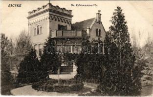 1922 Bicske, Dr. Edelmann villa (EB)