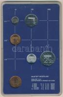 Hollandia 1982. 5c-2 1/2G (5xklf) forgalmi sor műanyag tokban, pénzverdei zsetonnal T:UNC Netherland...