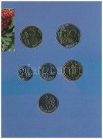 Finnország 1994. 10p - 10M (5xklf) forgalmi sor + "Finn Pénzverde" Cu-Ni zseton szettben, ...