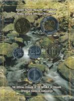 Finnország 1993. 10p - 10M (6xklf) forgalmi sor szettben, karton dísztokban T:UNC
Finland 1993. 10 ...