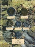 Finnország 1993. 10p - 10M (6xklf) forgalmi sor szettben, karton dísztokban T:UNC
Finland 1993. 10 ...