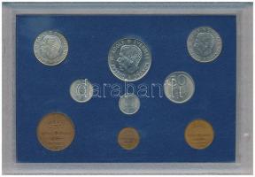 Svédország 1968. 1ö - 2K (9xklf) forgalmi sor műanyag tokban T:UNC
Sweden 1968. 1 Öre - 2 Kronor (9...