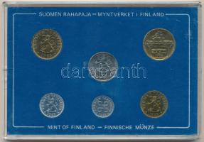 Finnország 1983. 5p - 5M (6xklf) forgalmi sor szettben, műanyag dísztokban T:UNC
Finland 1983. 5 Pe...