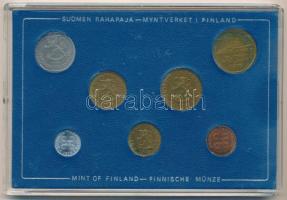 Finnország 1975. 1p - 5M (7xklf) forgalmi sor szettben, műanyag dísztokban T:UNC
Finland 1975. 1 Pe...