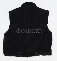 Magyaros zsinórozású mellény, méret: s-m