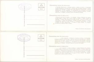 Obersalzberg (Berghof von Adolf Hitler) vor und nach der Zerstörung - 2 db modern két részes kinyith...