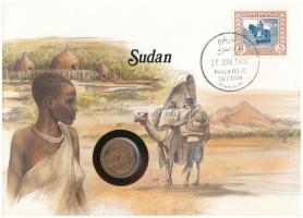 Szudán 1972. 5m Br felbélyegzett borítékban, bélyegzéssel, német nyelvű tájékoztatóval T:AU Sudan 1972. 5 Milliemes Br in envelope with stamp, cancellation and with German description C:UNC