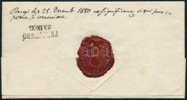 1850 Ex offo "ESZTERGOM" (Gudlin 300 p)